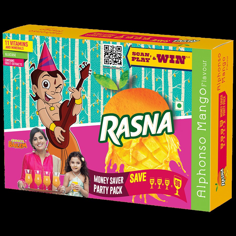 Rasna Fruit Fun - Alphonso Mango