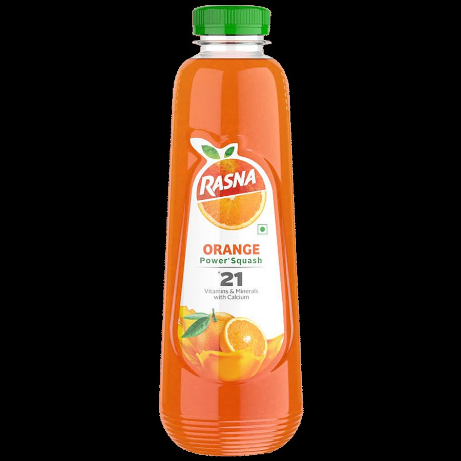 Rasna Fruit Plus 21 - Orange Power Squash