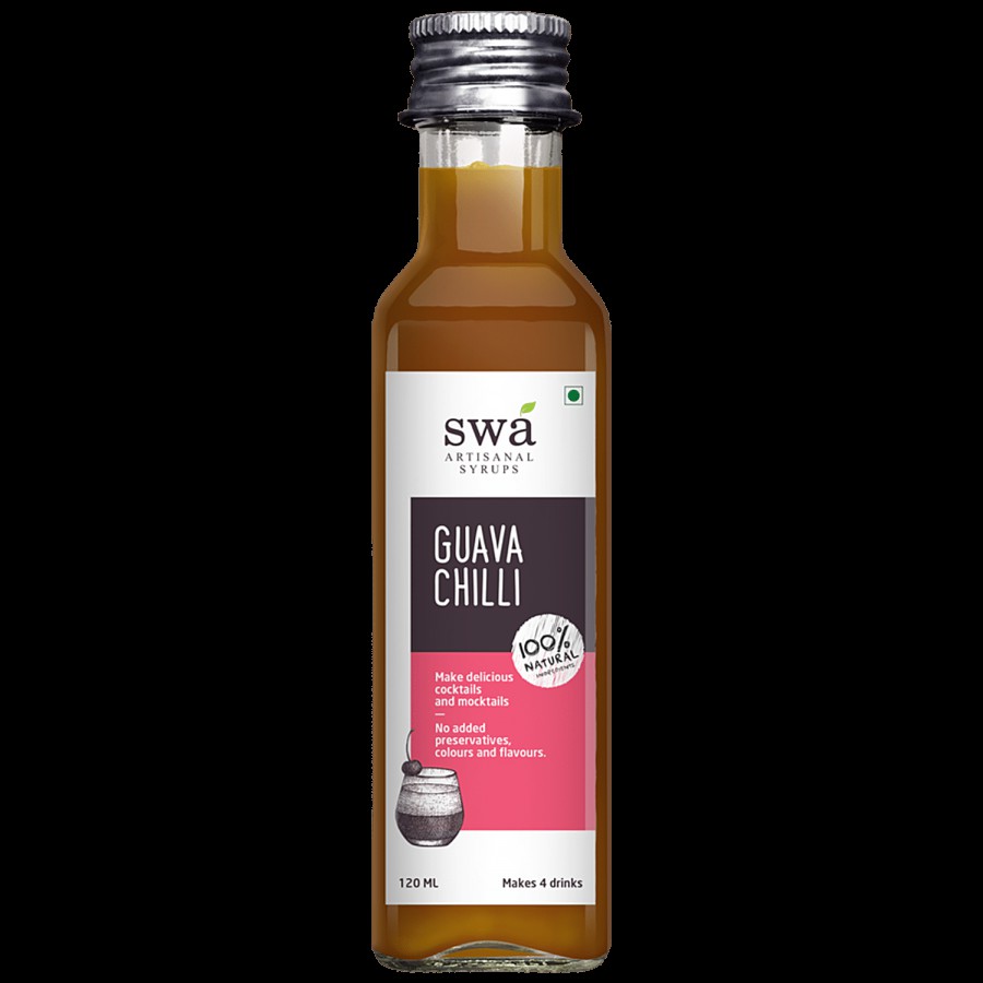 Swa Artisanal Syrups Guava Chilli For Cocktails