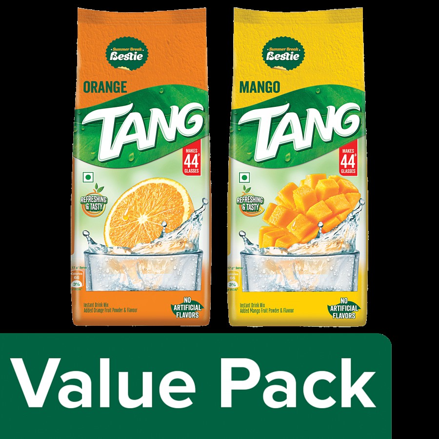 Tang Instant Drink Mix - Orange + Mango