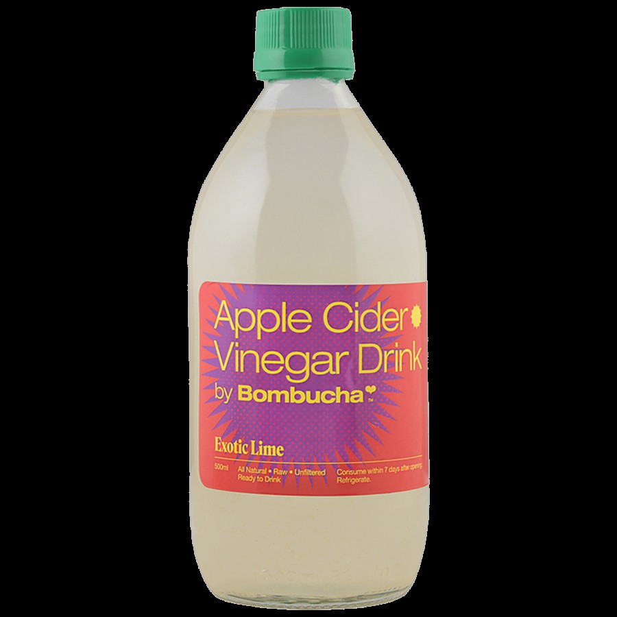 Bombucha Apple Cider Vinegar Drink - Exotic Lime