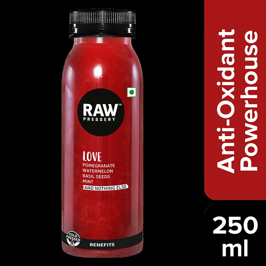 Raw Pressery 100% Natural Cold Pressed Juice - Love