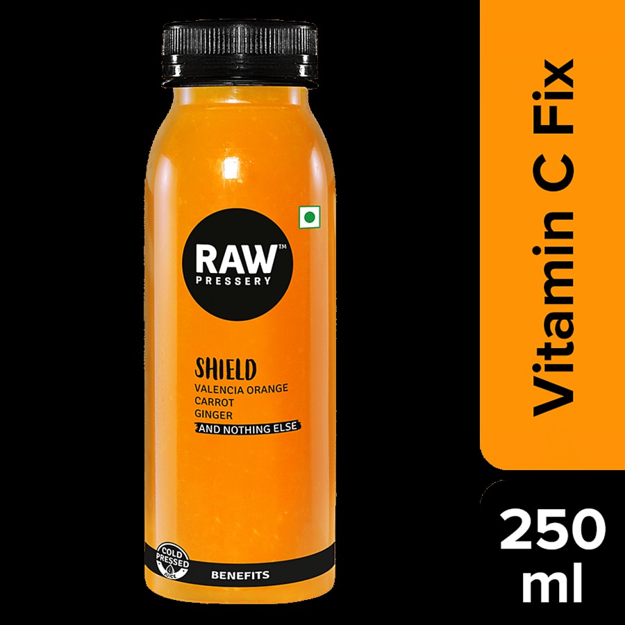 Raw Pressery 100% Natural Cold Pressed Juice -  Shield