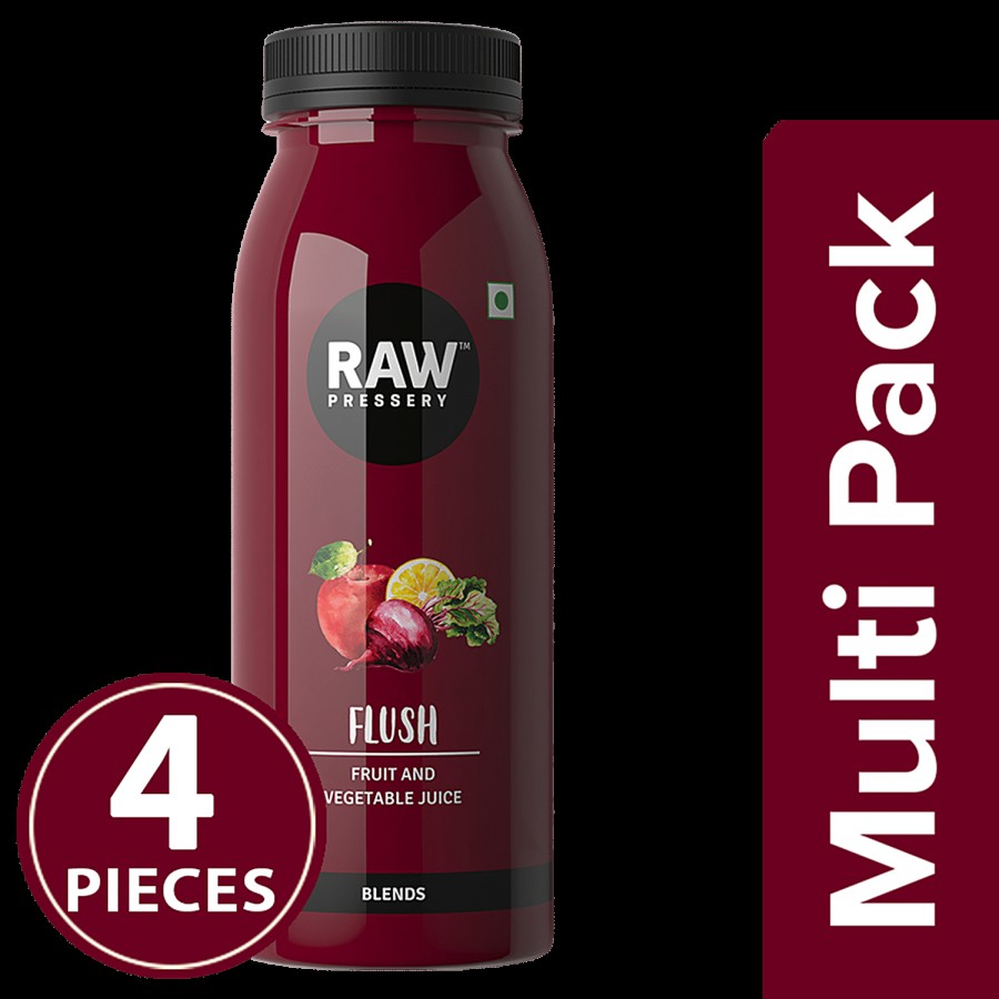 Raw Pressery Cold Extracted Juice - Flush