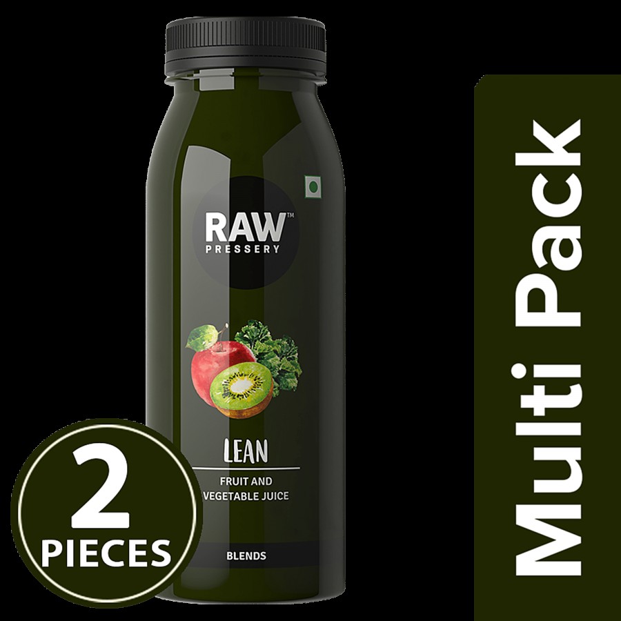 Raw Pressery Cold Extracted Juice - Lean