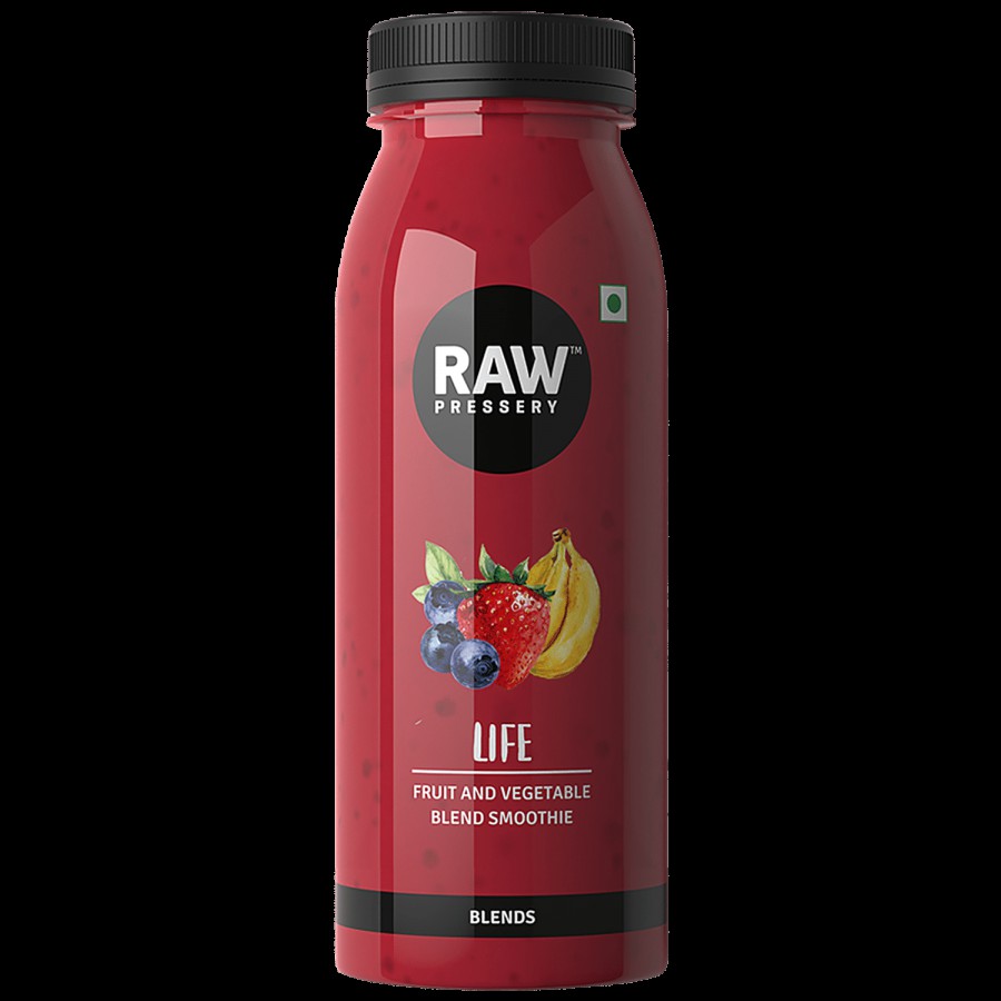 Raw Pressery Cold Extracted Juice - Life