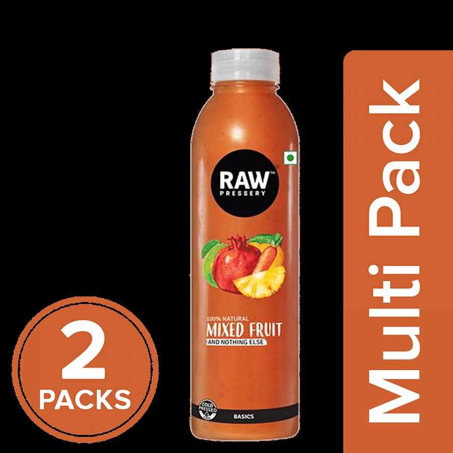 Raw Pressery Mixed Fruit Cold Pressed Juice - 100% Natural