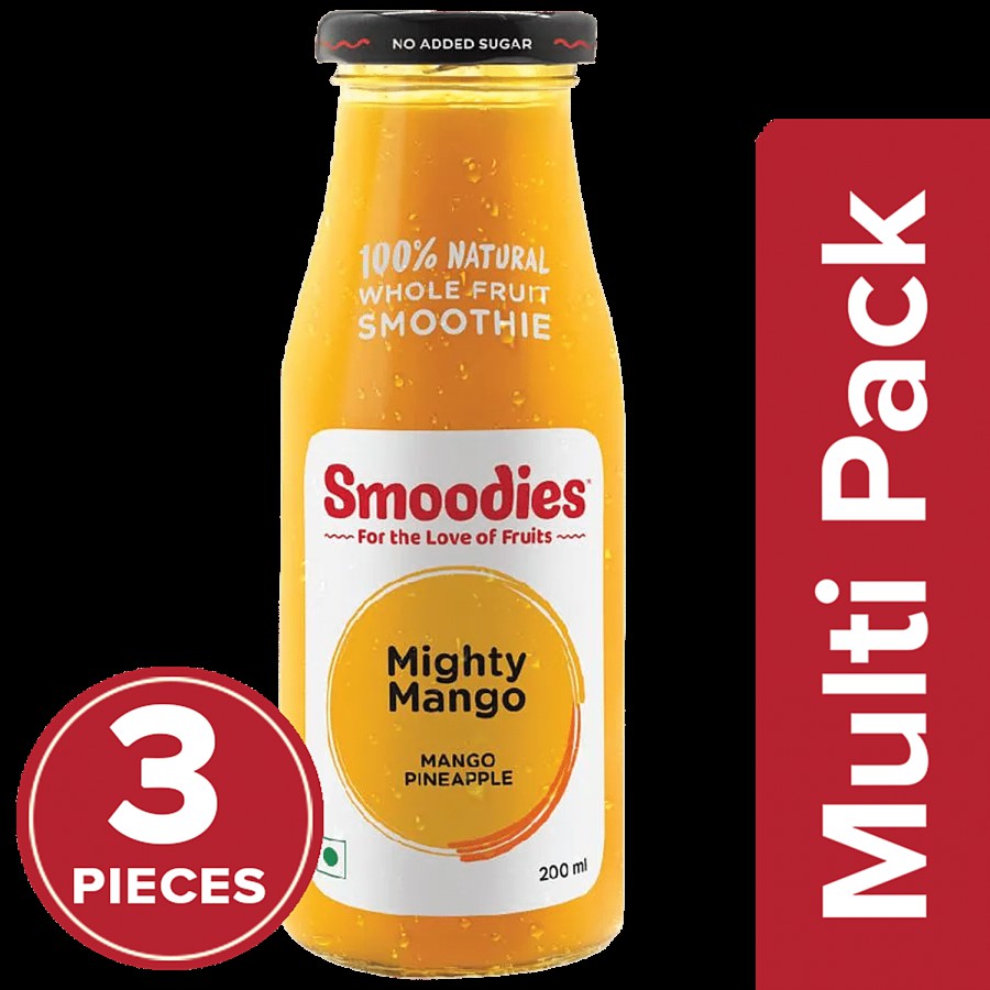 Smoodies Mighty Mango Smoothie - With Pineapple