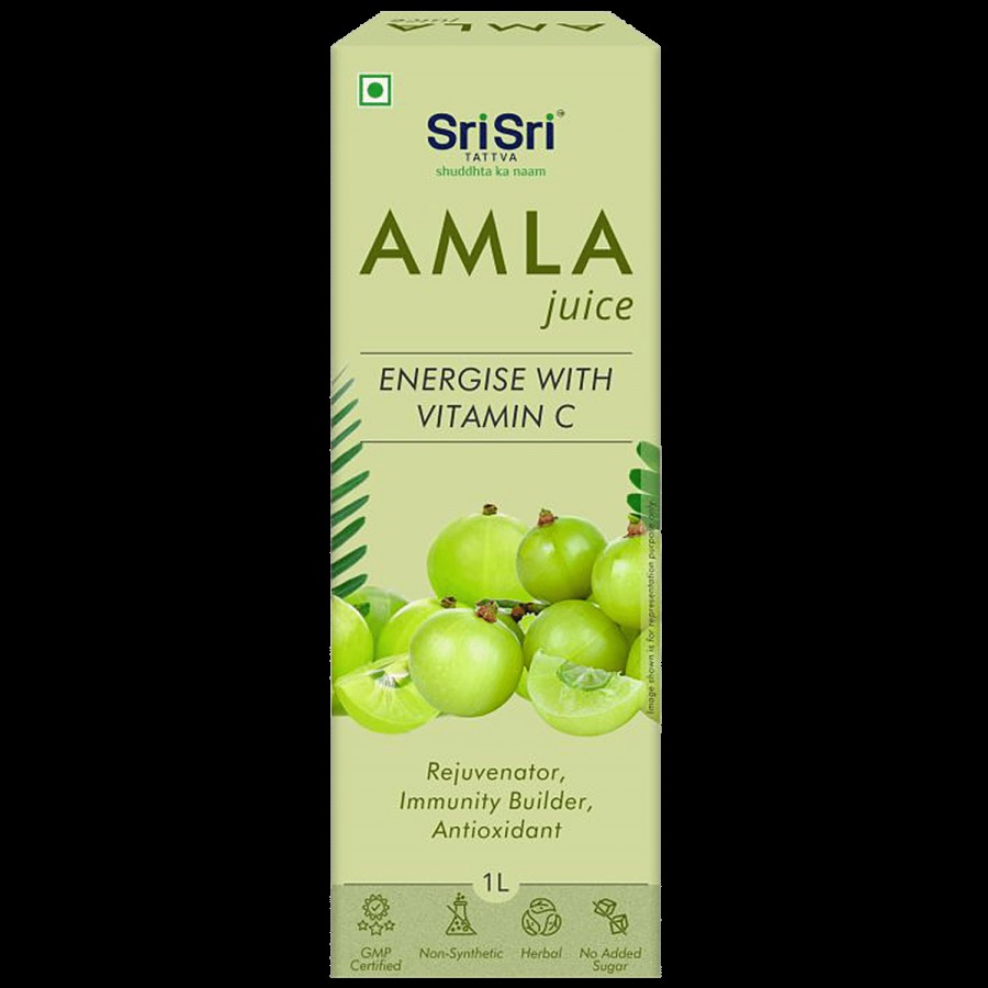 Sri Sri Tattva Amla Juice - No Added Sugar