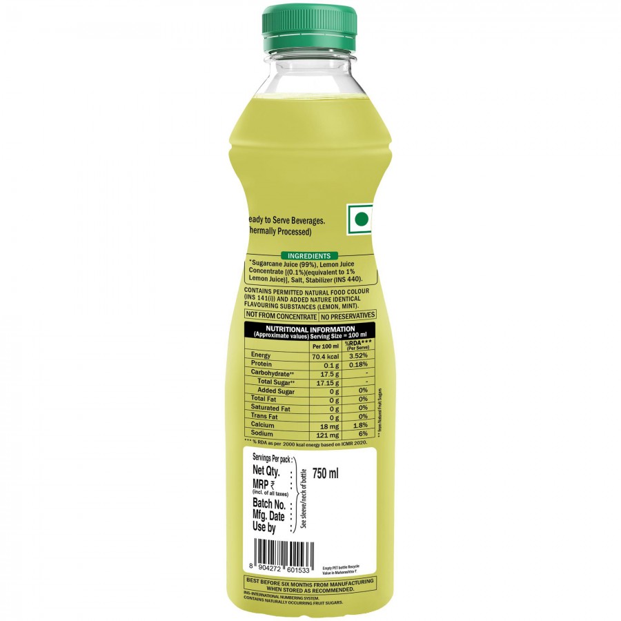 Storia Sugarcane Juice - Lemon & Mint