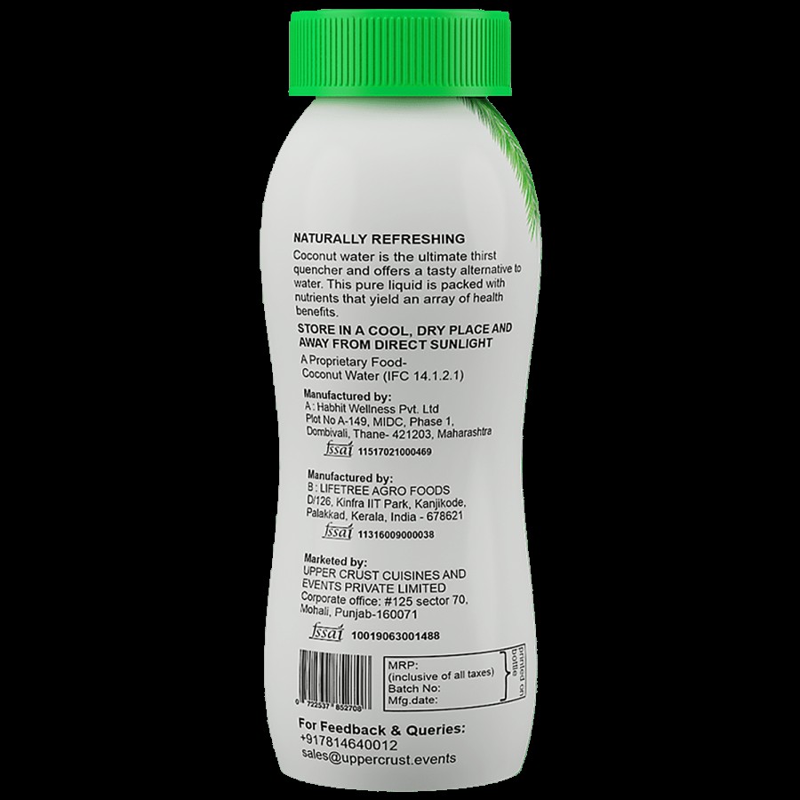 UJI  Natural Coconut Water - Without Any Added Sugar