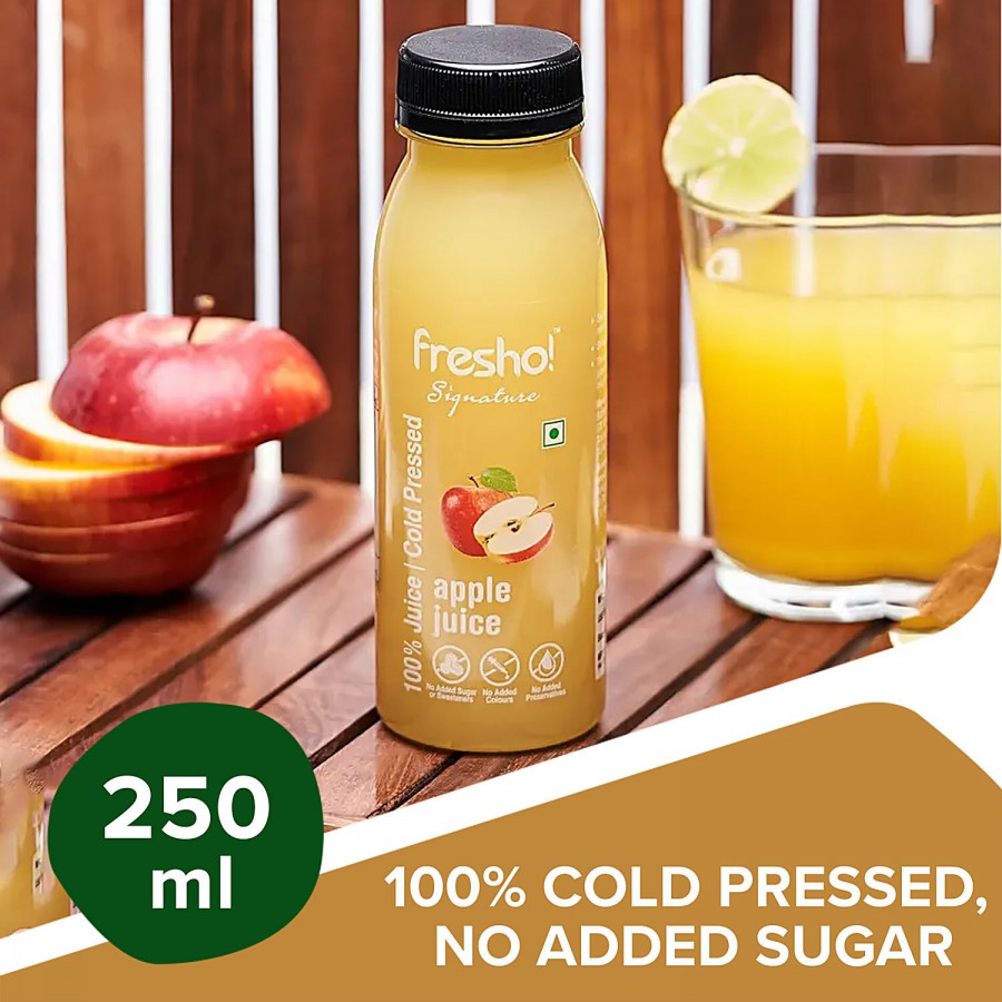 fresho! Signature Apple Juice - 100% Cold Pressed