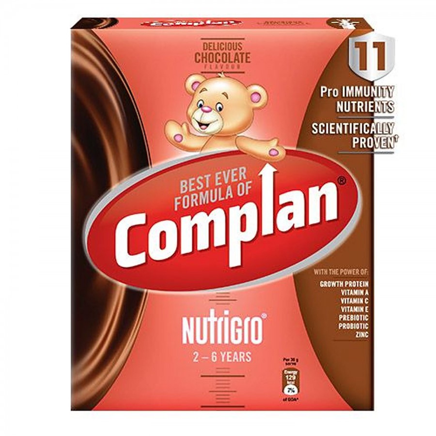 Complan Nutrigro Growth Drink For Toddlers - Delicious Chocolate Flavour