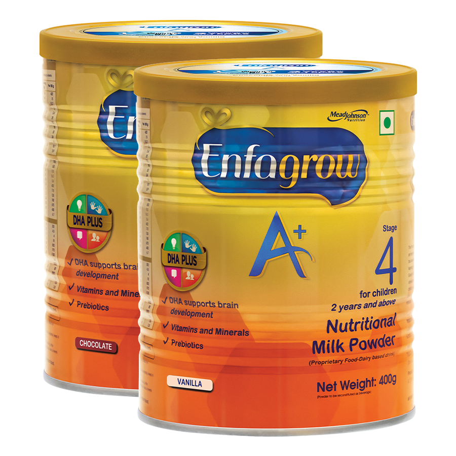 Enfagrow A+ Nutritional Milk Powder - Chocolate 400 g + Vanilla 400 g (2 Years & Above)