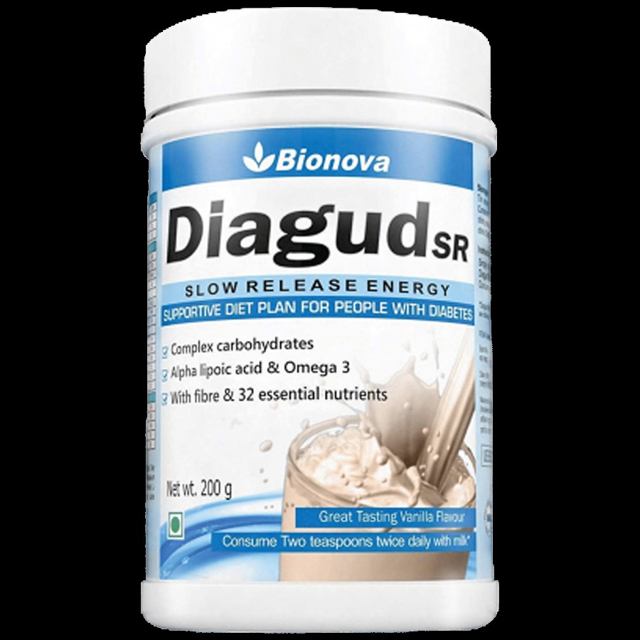 Bionova Diagud Sr Food Supplement Powder - Supportive Diet Plan For Diabetics