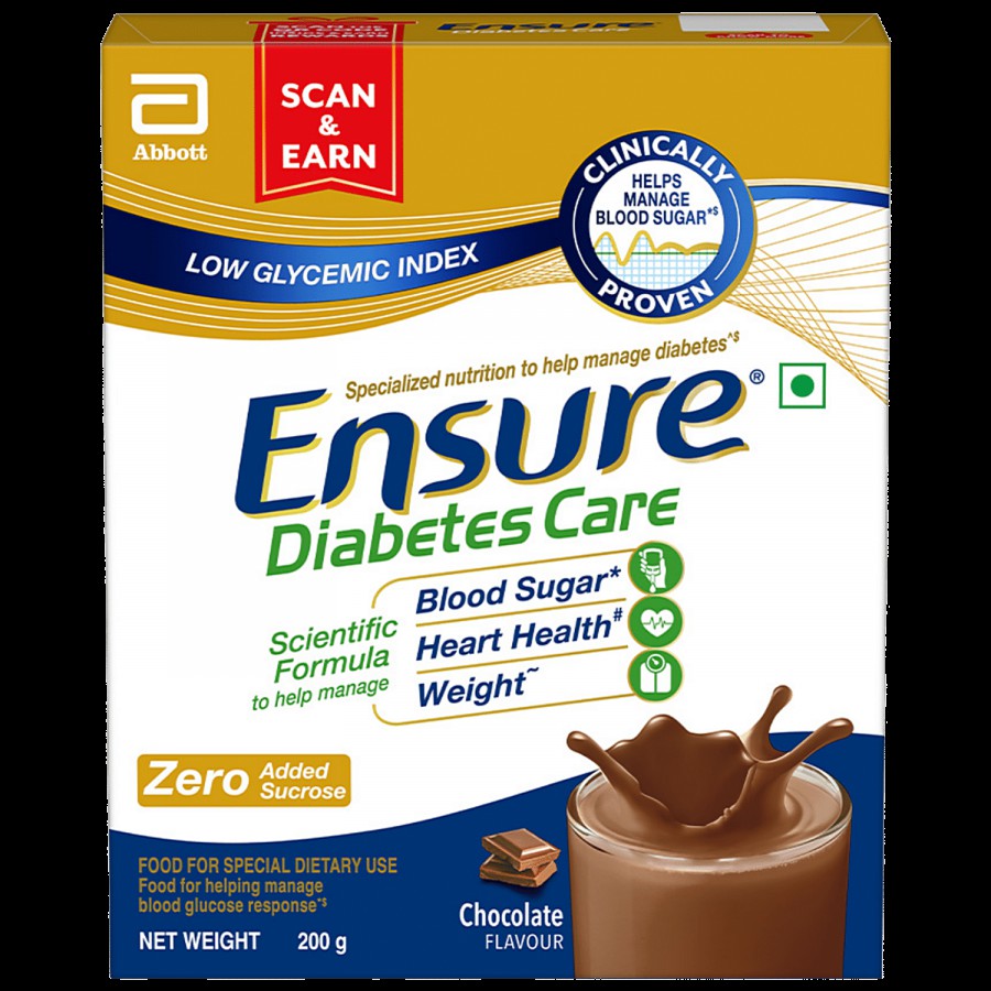 Ensure Diabetes Care Specialized Nutrition Drink - Chocolate Flavour