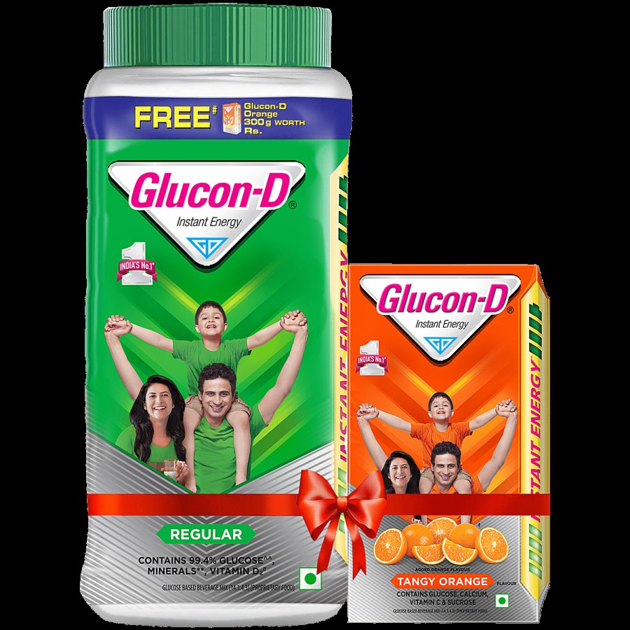 Glucon-D Instant Energy Glucose Powder - Regular