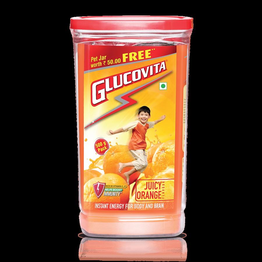 Glucovita Instant Energy Powder - Nutrition Drink With 99. 4% Pure Glucose