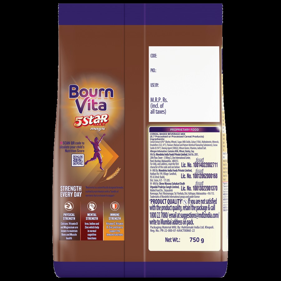 Bournvita 5 Star Magic Chocolate Nutrition Drink