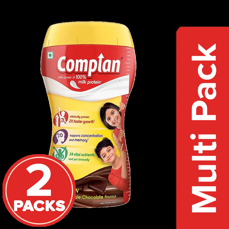 Complan Nutrition Drink - 2X Faster Growth