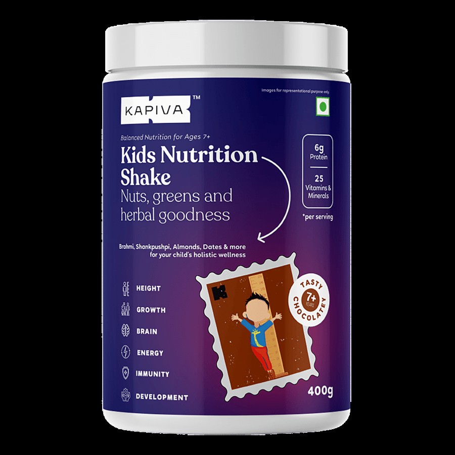 Kapiva Kids Nutrition Shake - For Ages 7+ Years