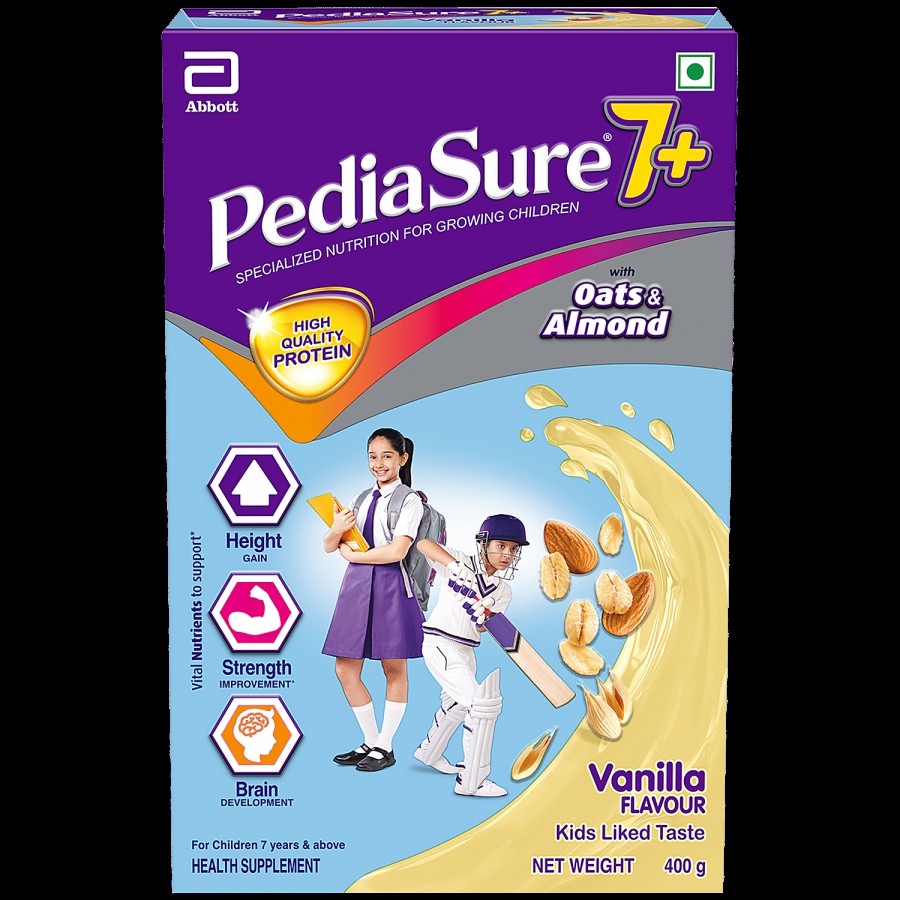 Pediasure 7+ Nutrition Drink - With Oats & Almond