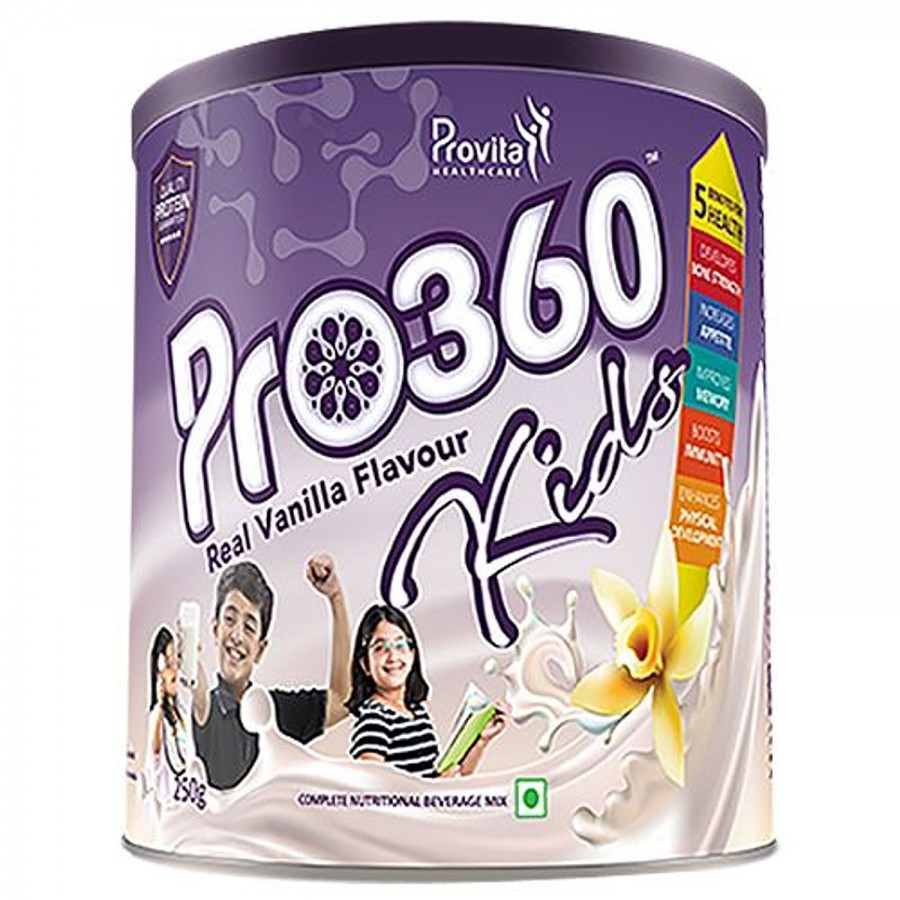 Pro360 Nutritional Beverage Mix For Kids - Vanilla Flavour