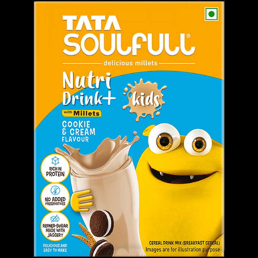 Tata Soulfull Nutri Drink+ For Kids - With Millets