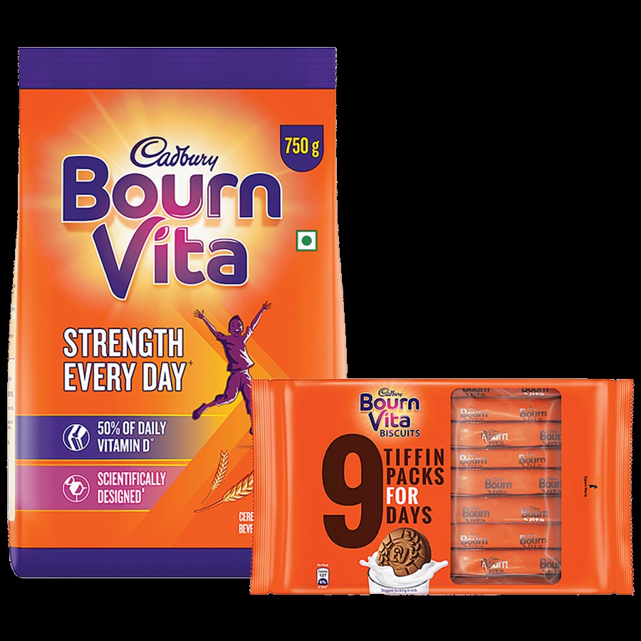 bb Combo Chocolate Nutrition Drink - Bournvita