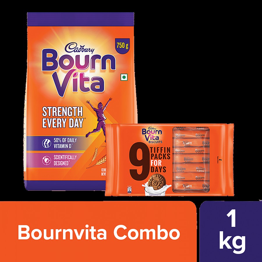 bb Combo Chocolate Nutrition Drink - Bournvita