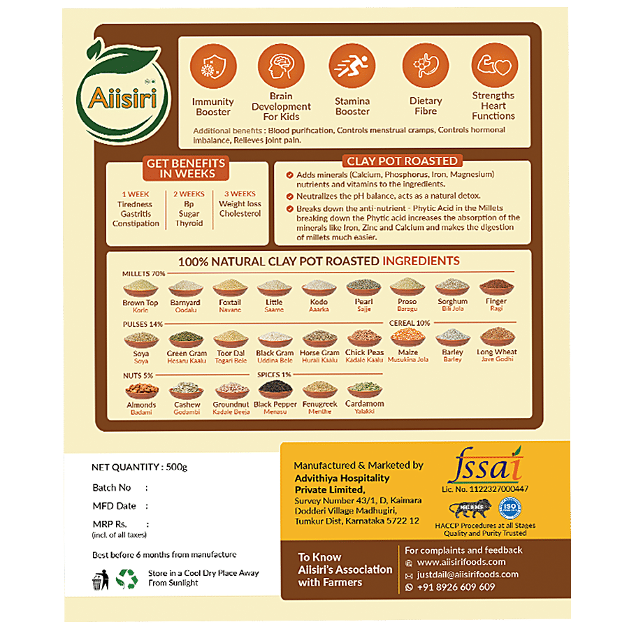 Aiisiri Nutrition Mix - Millet