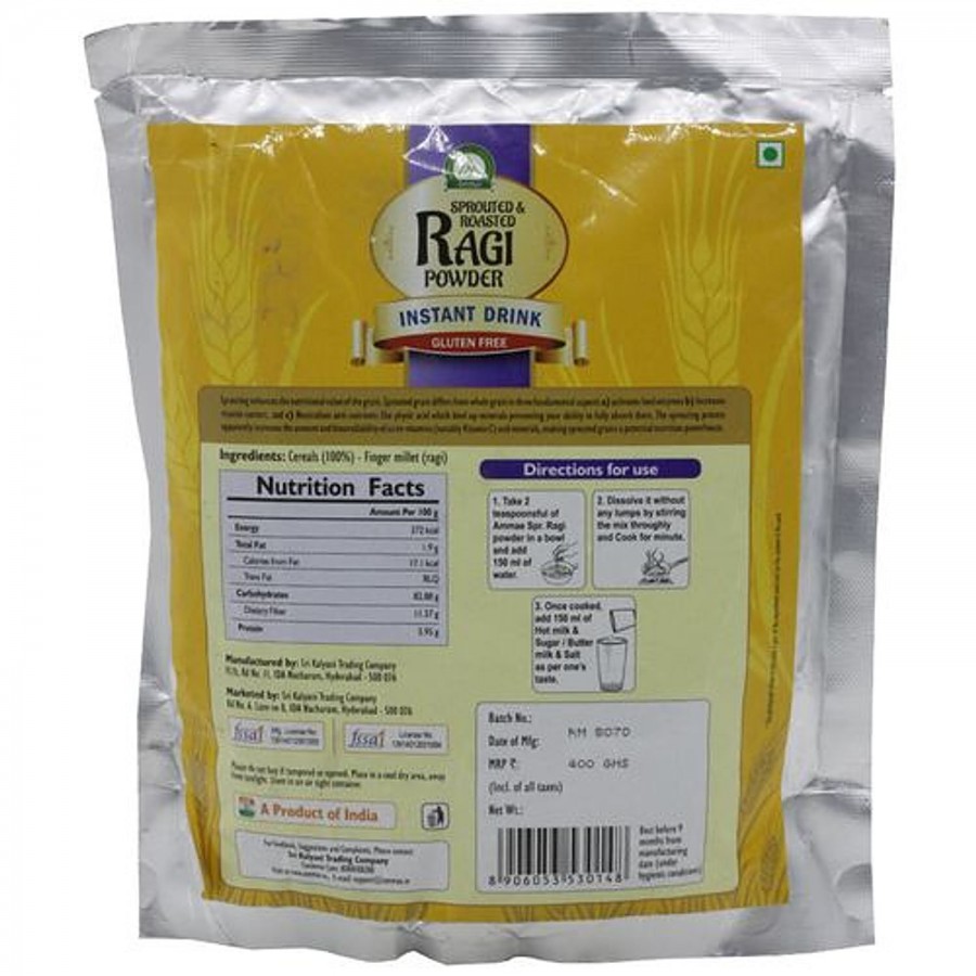 Ammae Ragi Powder - Sprouted & Roasted