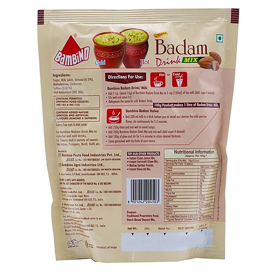 Bambino Mix - Badam Milk