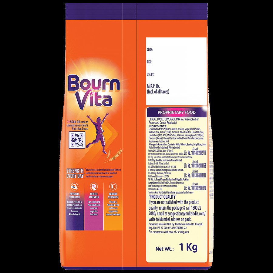 Bournvita Chocolate Nutrition Drink