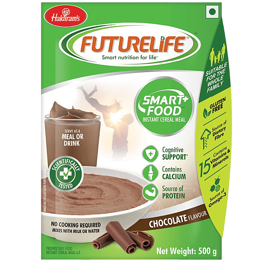 Haldiram's Futurelife Smart+ Food Instant Cereal Meal - Chocolate Flavour