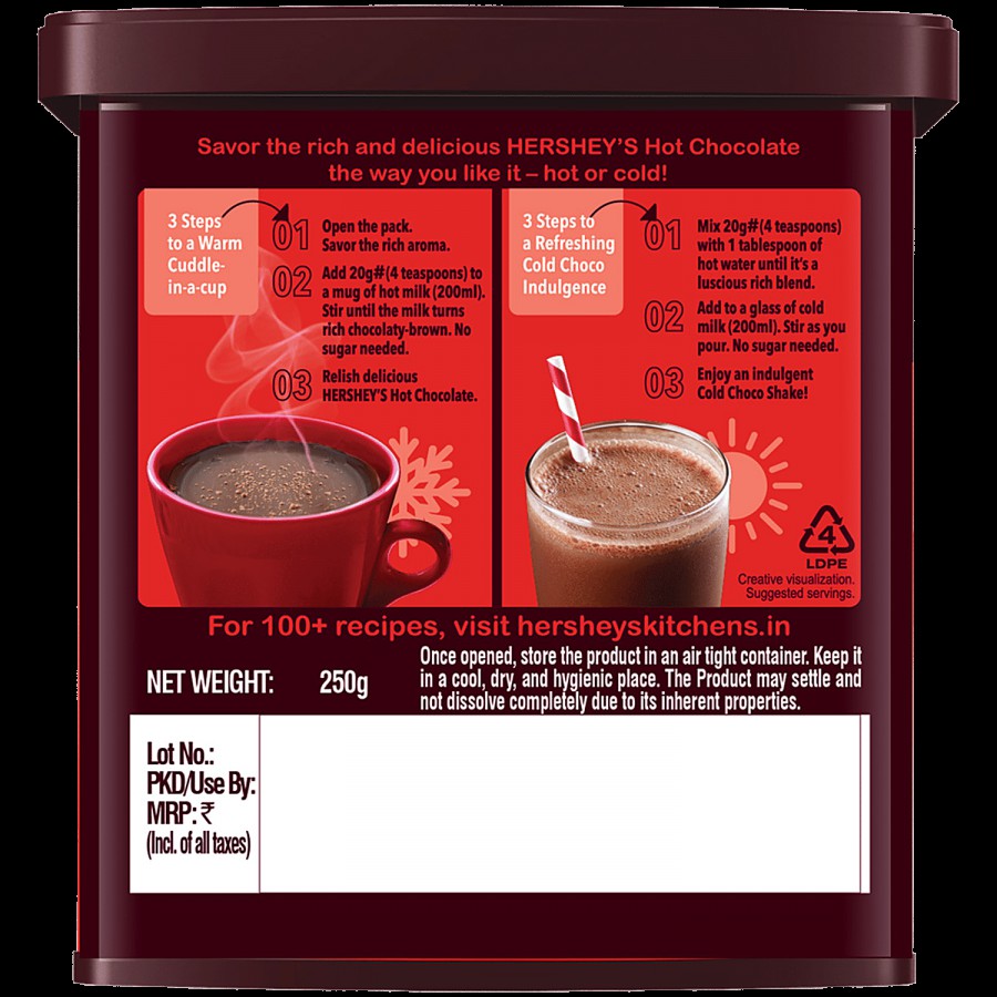 Hershey's Hot Chocolate Powder