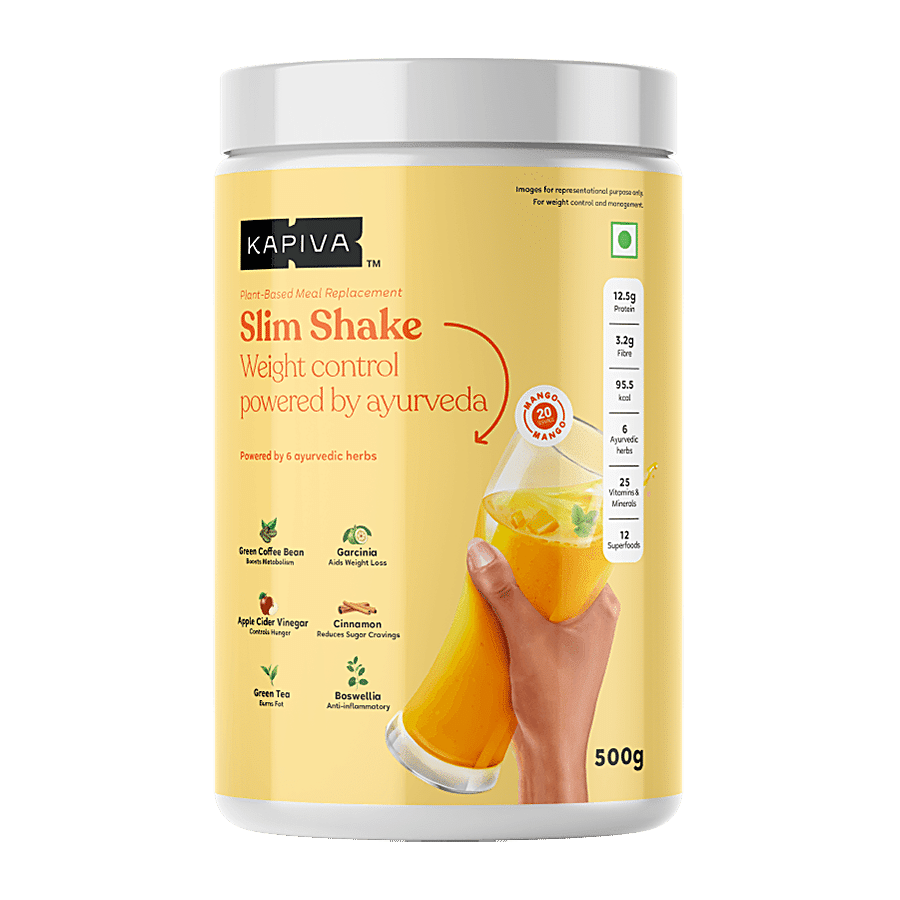 Kapiva Mango Slim Shake - Weight Control Powered By Ayurveda