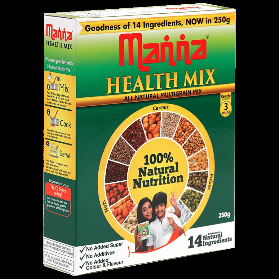 Manna Health Mix - 100% Natural Nutrition