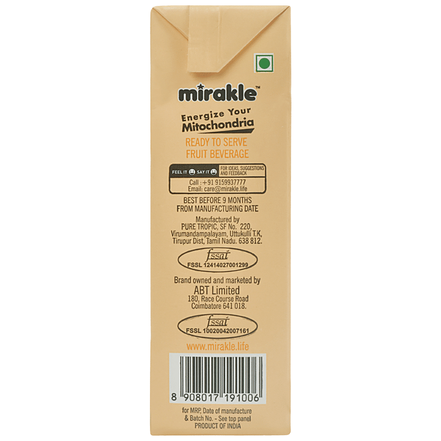 Mirakle  Vitamin C Drink - Mango