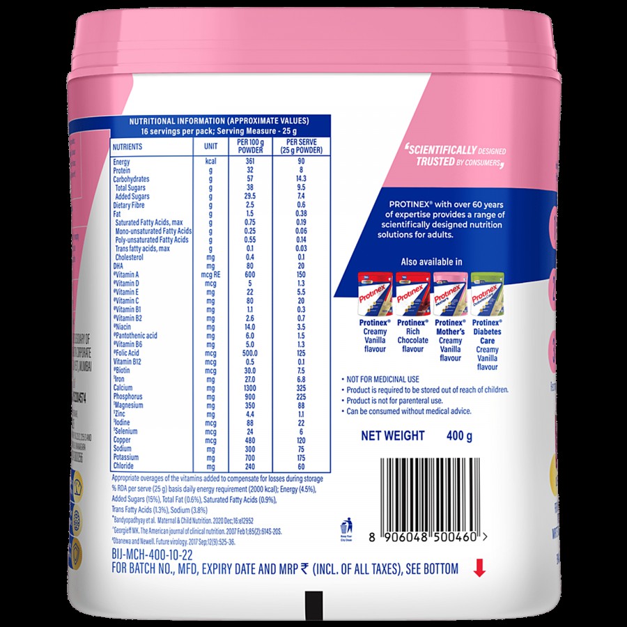 Protinex  Mama Nutritional Drink Mix - For Pregnant & Breastfeeding Mothers