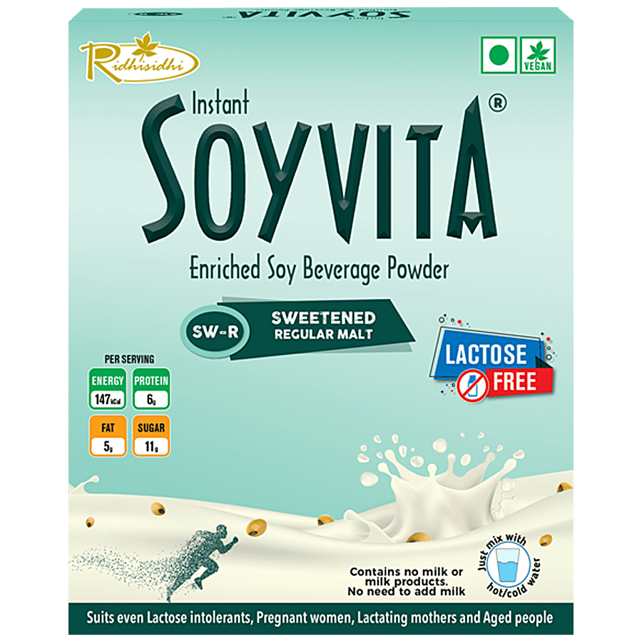 Soyvita Enriched Soy Beverage - Sweetened Regular Malt