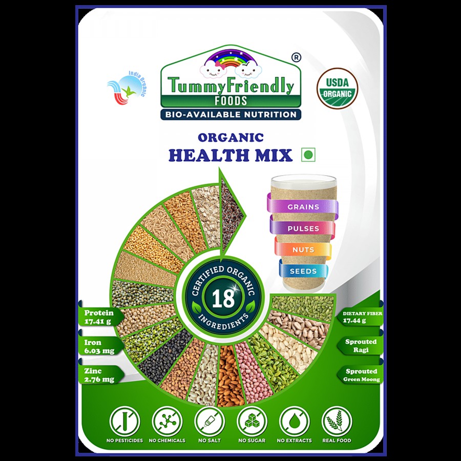 TummyFriendly Foods Organic Nutrition Mix - Rich In Iron