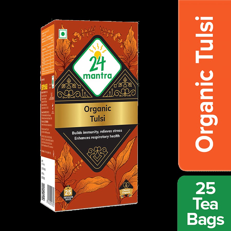 24 Mantra Organic Tulsi Tea