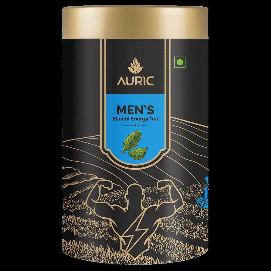 Auric Men's Elaichi Energy Tea - For Stamina