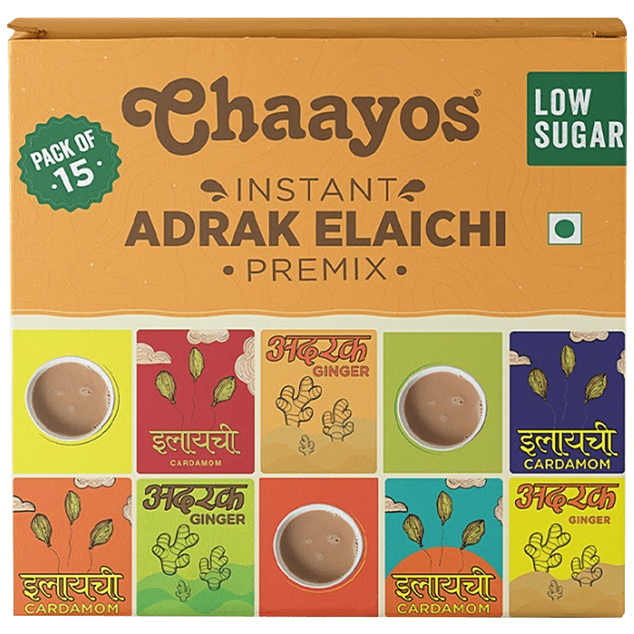 Chaayos Instant Tea Premix - Adrak Elaichi