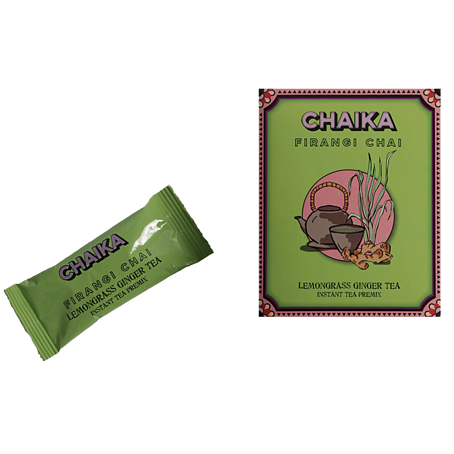 Chaika Firangi Chai Instant Tea Premix - Lemongrass & Ginger