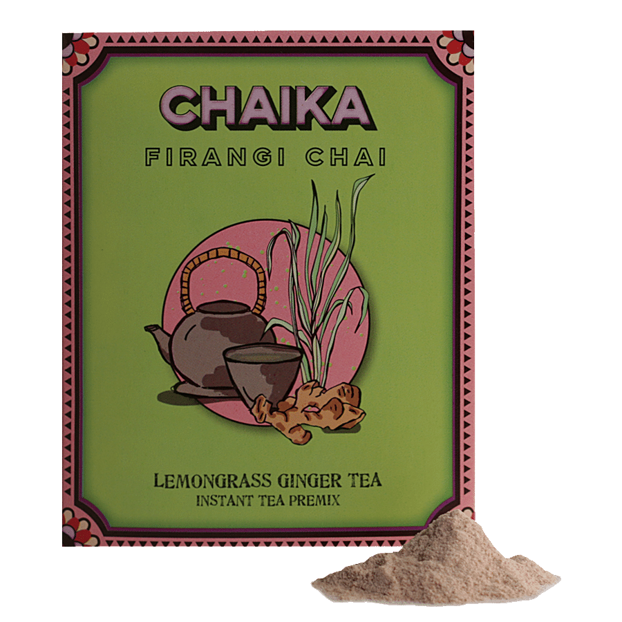 Chaika Firangi Chai Instant Tea Premix - Lemongrass & Ginger