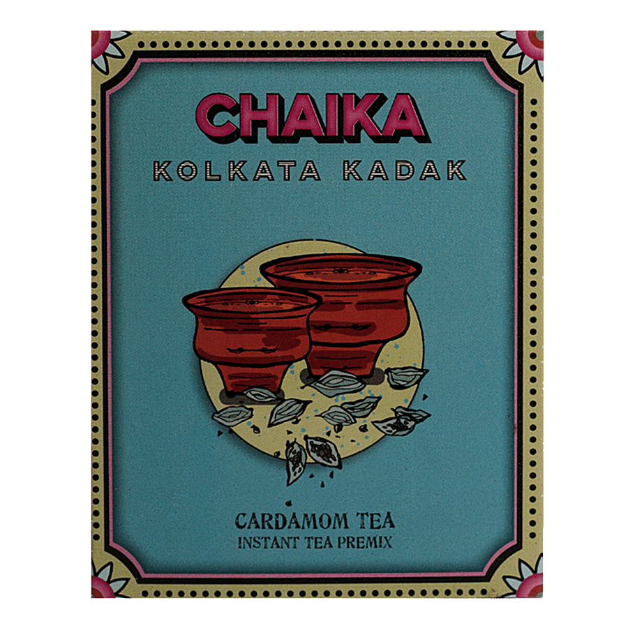 Chaika Kolkata Kadak Instant Tea Premix - Cardamom