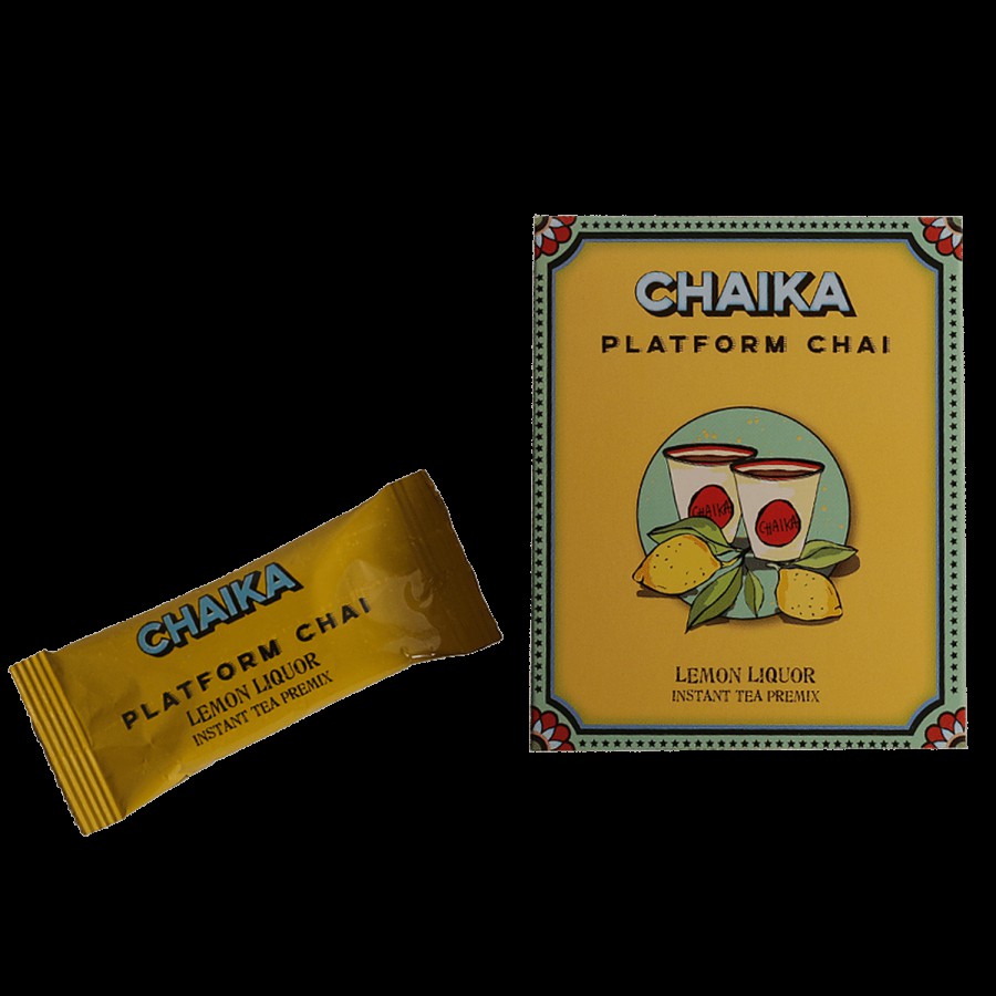 Chaika Platform Chai Instant Tea Premix - Lemon Liquor