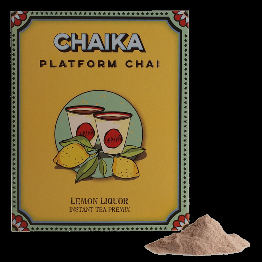 Chaika Platform Chai Instant Tea Premix - Lemon Liquor